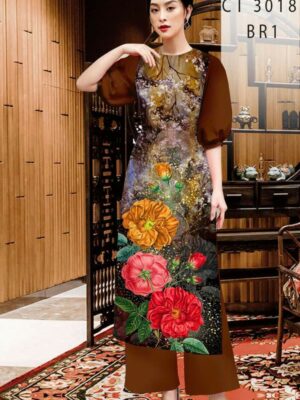 1766629700 528 Vai Ao Dai Hoa In 3D Doc Dao AD CT3018