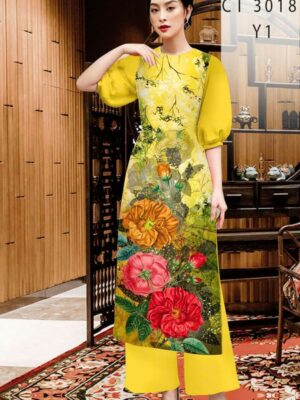 1766629701 388 Vai Ao Dai Hoa In 3D Doc Dao AD CT3018
