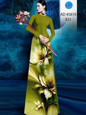 1766717095 34 Vai Ao Dai Hoa In 3D Moi Ra AD 45819
