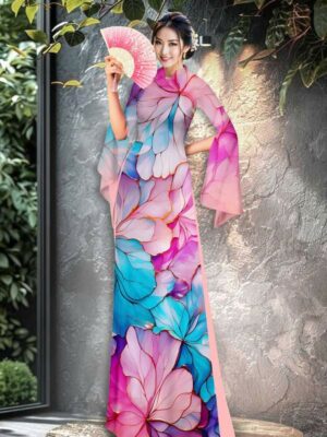1766801195 691 Vai Ao Dai Hoa In 3d Kieu Moi AD MV7097
