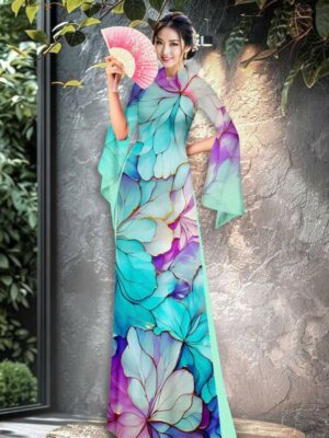 1766801196 140 Vai Ao Dai Hoa In 3d Kieu Moi AD MV7097