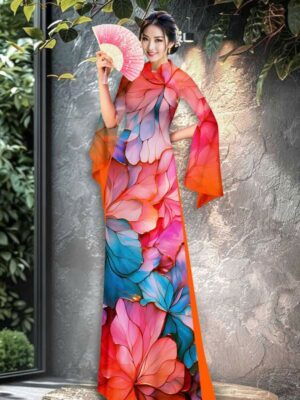 1766801197 291 Vai Ao Dai Hoa In 3d Kieu Moi AD MV7097