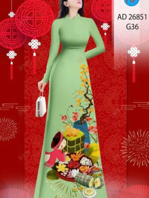 Vai Ao Dai Don Tet Thiet Ke 2025 AD 26851