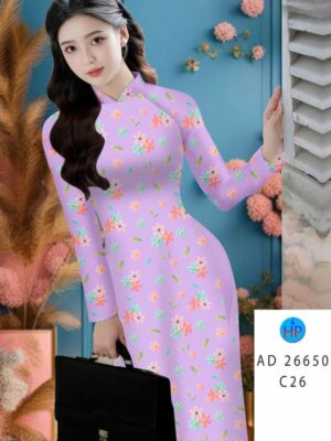 Home 87 Vai Ao Dai Hoa Deu Kieu Moi AD 26650