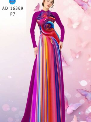 Home 87 Vai Ao Dai Hoa In 3D Thu Hut AD 16369