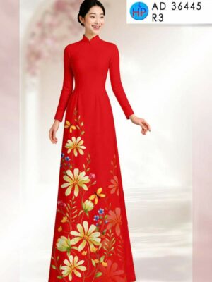 Home 89 Vai Ao Dai Hoa In 3D Thu Hut AD 36445