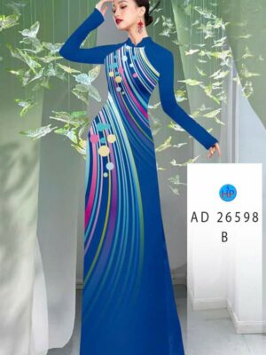 Vai Ao Dai Hoa Van Kieu Moi AD 26598