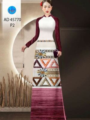 Vai Ao Dai Hoa Van Sang Trong AD 45770