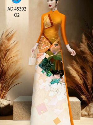 Vai Ao Dai Hoa Van Thiet Ke 2025 AD 45392