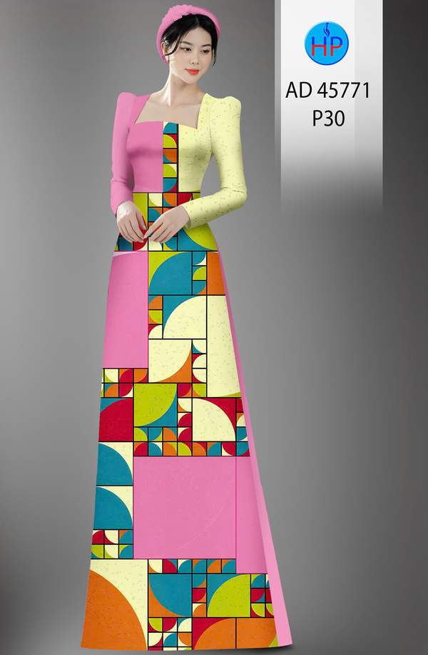 Vải Áo Dài Hoa Văn Thiết Kế 2025 AD 45771 1 Vai Ao Dai Hoa Van Thiet Ke 2025 AD 45771