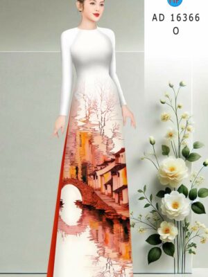 Home 87 Vai Ao Dai Phong Canh Doc Dao AD 16366