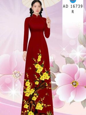 1767581923 205 Vai Ao Dai Hoa Mai Don Tet Vua Ra AD