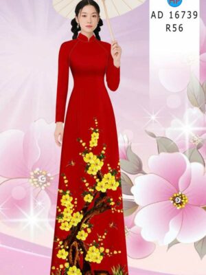 1767581923 547 Vai Ao Dai Hoa Mai Don Tet Vua Ra AD