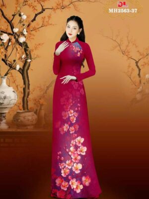 1767664461 533 Vai Ao Dai Hoa Dao Moi Ra AD MH2563