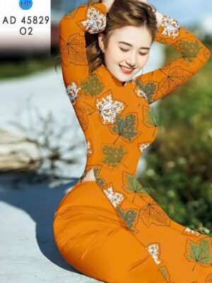 Vải Áo Dài In Hình Lá Thiết Kế 2026 AD 45829 28 1767664529 867 Vai Ao Dai In Hinh La Thiet Ke 2026 AD
