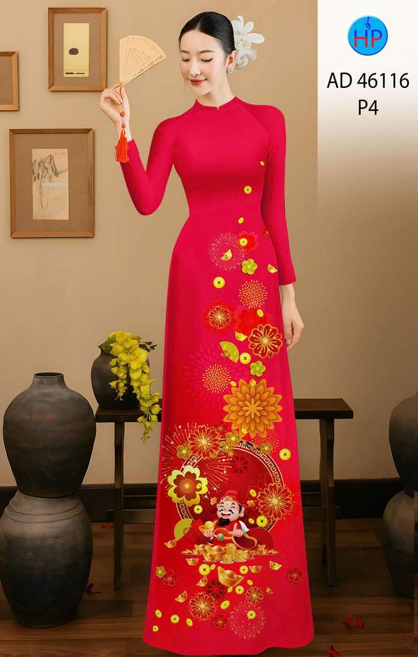 Vải Áo Dài Đón Tết Mới Ra AD 46116 6 1767753010 805 Vai Ao Dai Don Tet Moi Ra AD 46116