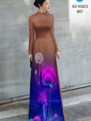 1768788318 819 Vai Ao Dai Hoa In 3D Thiet Ke 2026 AD