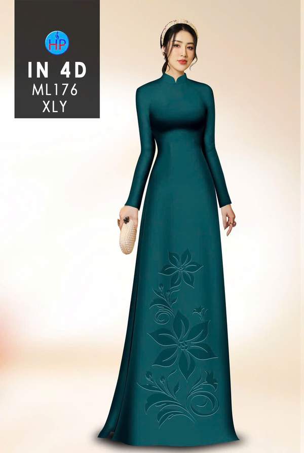 Vải Áo Dài Hoa In Chìm 4D Thu Hút AD ML176 5 1769054468 158 Vai Ao Dai Hoa In Chim 4D Thu Hut AD