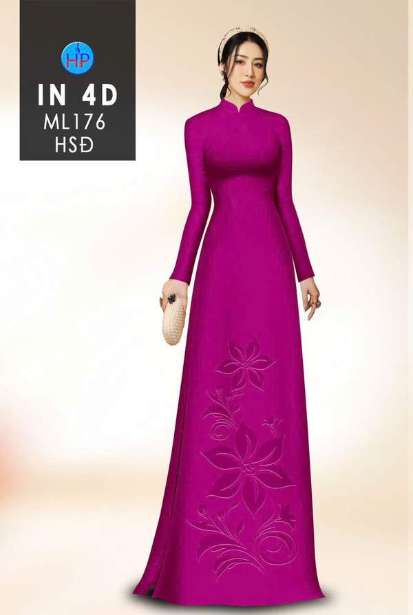 Vải Áo Dài Hoa In Chìm 4D Thu Hút AD ML176 8 1769054469 346 Vai Ao Dai Hoa In Chim 4D Thu Hut AD
