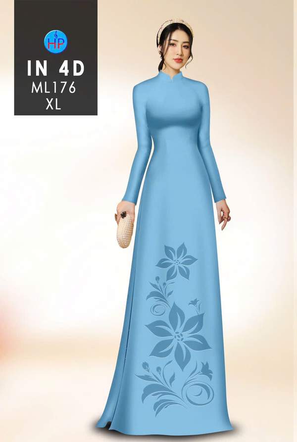 Vải Áo Dài Hoa In Chìm 4D Thu Hút AD ML176 14 1769054470 127 Vai Ao Dai Hoa In Chim 4D Thu Hut AD
