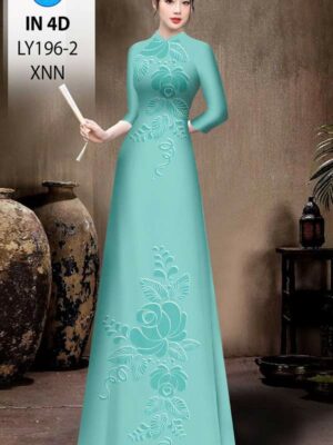 1769056049 137 Vai Ao Dai In Chim 4D Doc Dao AD LY196 2