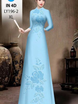 1769056051 730 Vai Ao Dai In Chim 4D Doc Dao AD LY196 2