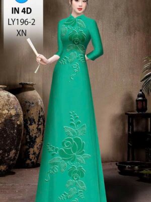 1769056052 322 Vai Ao Dai In Chim 4D Doc Dao AD LY196 2