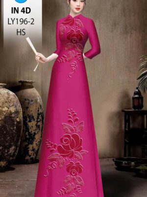 1769056052 550 Vai Ao Dai In Chim 4D Doc Dao AD LY196 2