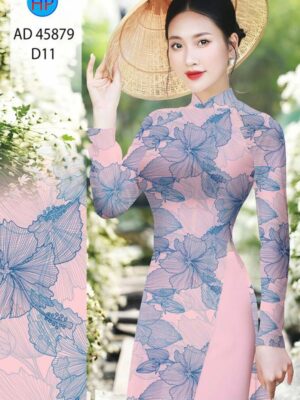 1769134580 641 Vai Ao Dai Hoa In 3D Moi Ra AD 45879