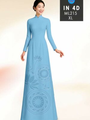 1769135896 501 Vai Ao Dai Hoa In Chim 4D Moi Ra AD