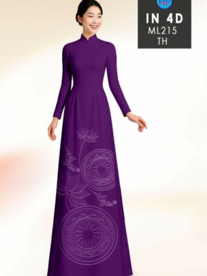 1769135896 83 Vai Ao Dai Hoa In Chim 4D Moi Ra AD