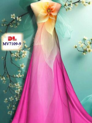 1769476587 716 Vai Ao Dai Hoa In 3D Doc Dao AD MV7109