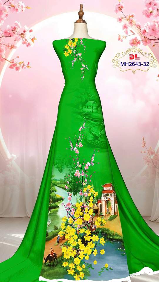 Vải Áo Dài Hoa Mai Sang Trọng AD MH2643 4 1769563595 104 Vai Ao Dai Hoa Mai Sang Trong AD MH2643