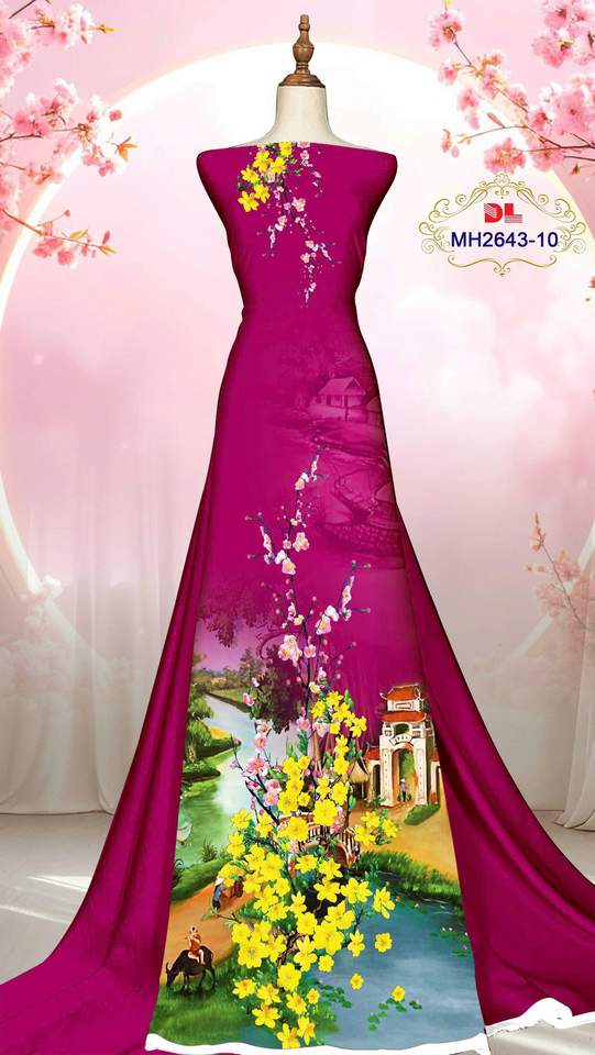 Vải Áo Dài Hoa Mai Sang Trọng AD MH2643 8 1769563595 801 Vai Ao Dai Hoa Mai Sang Trong AD MH2643