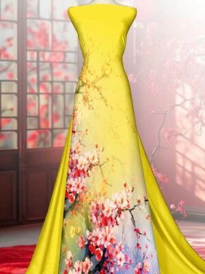 1769564057 499 Vai Ao Dai Hoa Dao Vua Ra AD MH2646