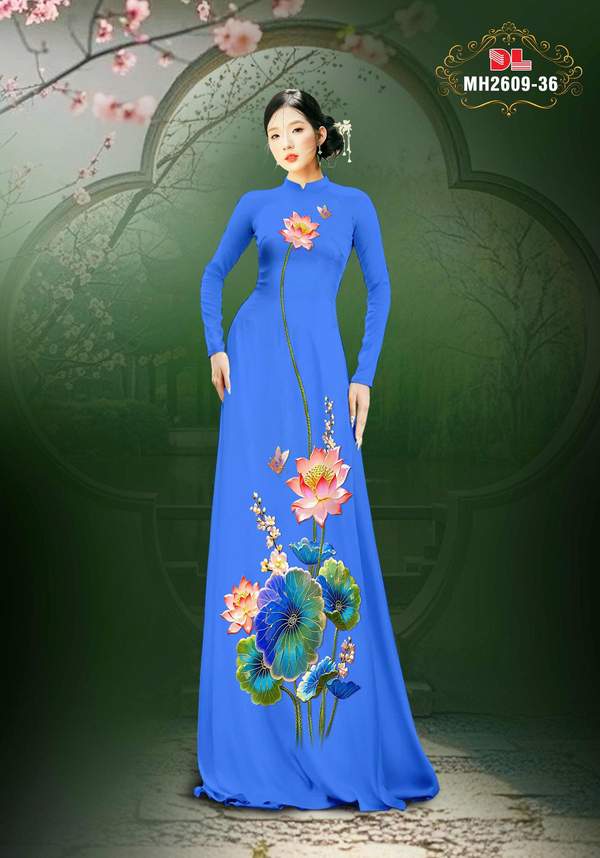 Vải Áo Dài Hoa Sen Thu Hút AD MH2609 6 1769735389 370 Vai Ao Dai Hoa Sen Thu Hut AD MH2609