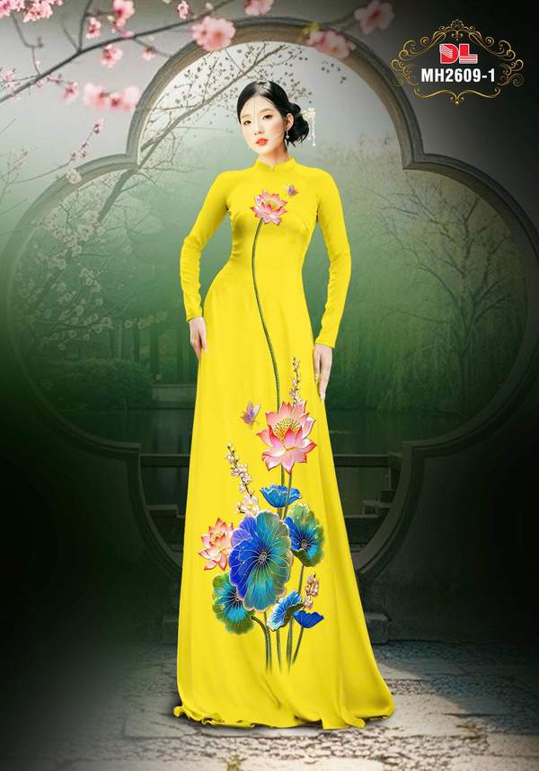 Vải Áo Dài Hoa Sen Thu Hút AD MH2609 3 1769735389 635 Vai Ao Dai Hoa Sen Thu Hut AD MH2609