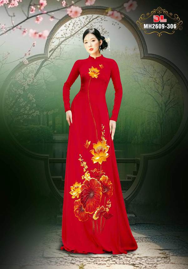 Vải Áo Dài Hoa Sen Thu Hút AD MH2609 4 1769735389 97 Vai Ao Dai Hoa Sen Thu Hut AD MH2609
