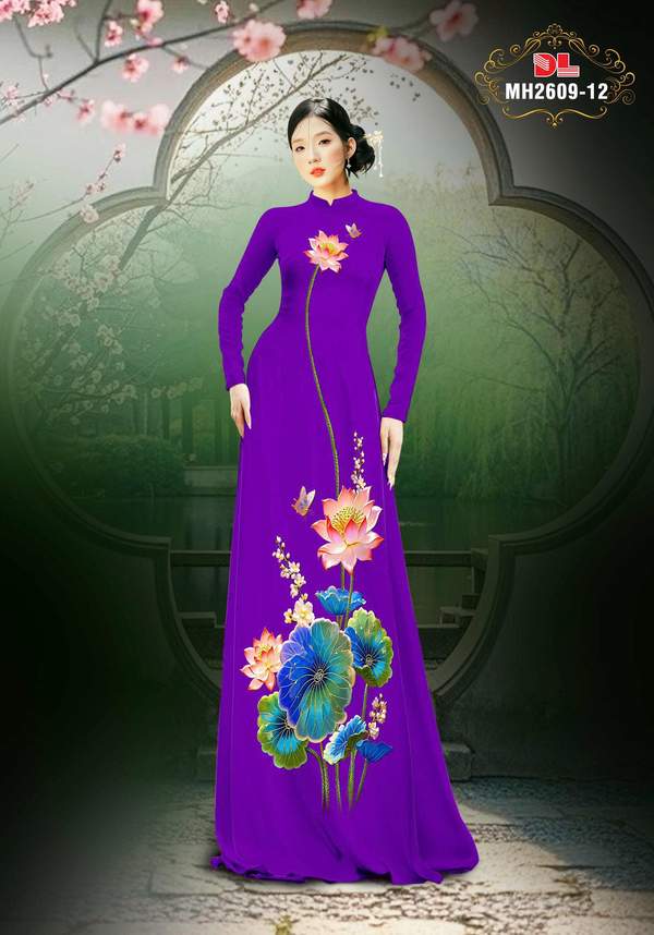 Vải Áo Dài Hoa Sen Thu Hút AD MH2609 13 1769735390 132 Vai Ao Dai Hoa Sen Thu Hut AD MH2609