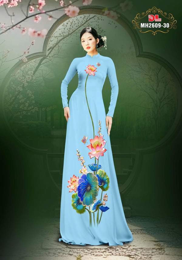 Vải Áo Dài Hoa Sen Thu Hút AD MH2609 14 1769735390 421 Vai Ao Dai Hoa Sen Thu Hut AD MH2609