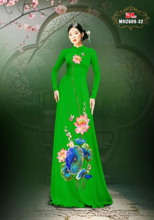 Vải Áo Dài Hoa Sen Thu Hút AD MH2609 12 1769735390 538 Vai Ao Dai Hoa Sen Thu Hut AD MH2609