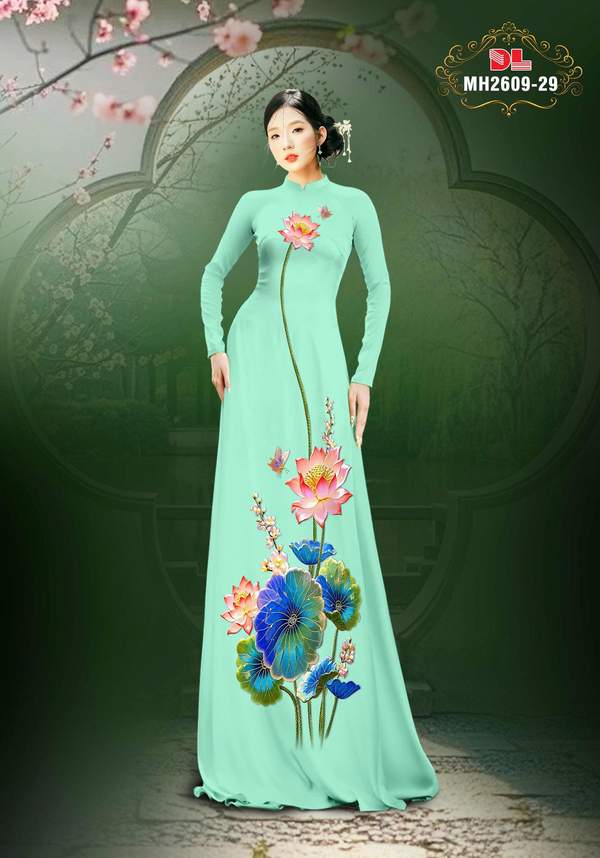 Vải Áo Dài Hoa Sen Thu Hút AD MH2609 15 1769735390 804 Vai Ao Dai Hoa Sen Thu Hut AD MH2609