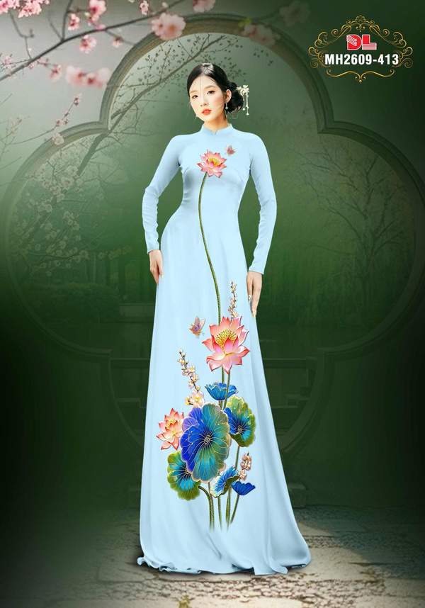 Vải Áo Dài Hoa Sen Thu Hút AD MH2609 22 1769735391 674 Vai Ao Dai Hoa Sen Thu Hut AD MH2609