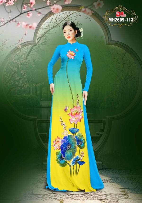 Vải Áo Dài Hoa Sen Thu Hút AD MH2609 29 1769735393 115 Vai Ao Dai Hoa Sen Thu Hut AD MH2609