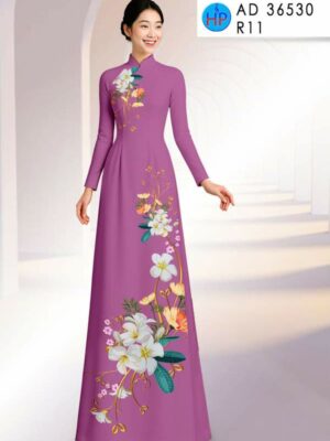 Vải Áo Dài Hoa Sứ Mới Ra AD 36530 23 1769736749 111 Vai Ao Dai Hoa Su Moi Ra AD 36530