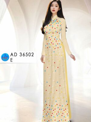 Vai Ao Dai Cham Bi Thiet Ke 2026 AD 36502