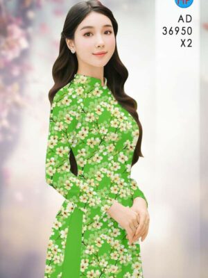 Home 89 Vai Ao Dai Hoa Dao Sang Trong AD 36950