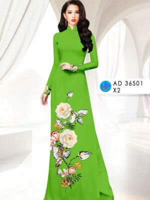 Vai Ao Dai Hoa Hong Vua Ra AD 36501