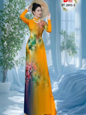 Home 119 Vai Ao Dai Hoa In 3D Sang Trong AD BT2893