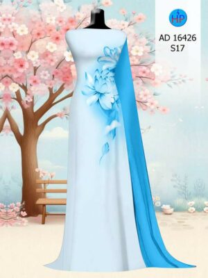 Vai Ao Dai Hoa Sen Kieu Moi AD 16426